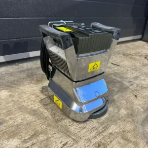 Industrial floor sander with attached power cable